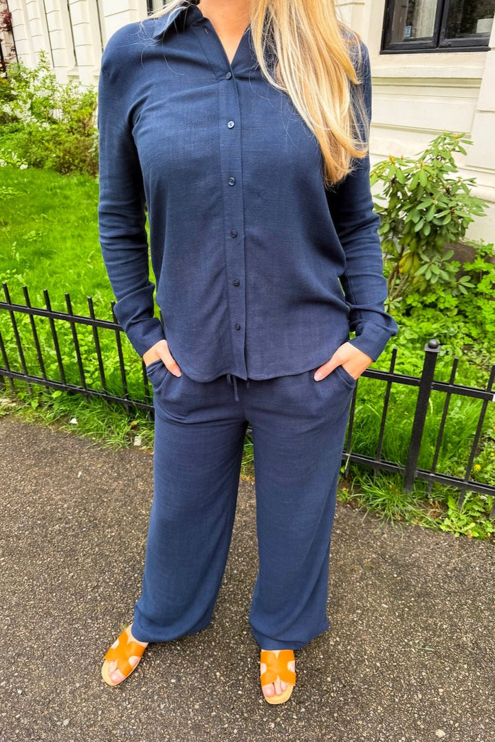 Viva Ls Sun Shirt Dark Sapphire