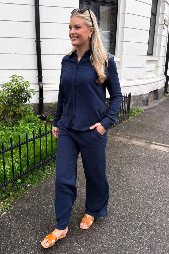 Viva Ls Sun Shirt Dark Sapphire