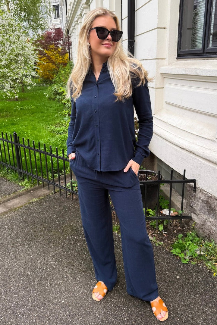 Viva Ls Sun Shirt Dark Sapphire