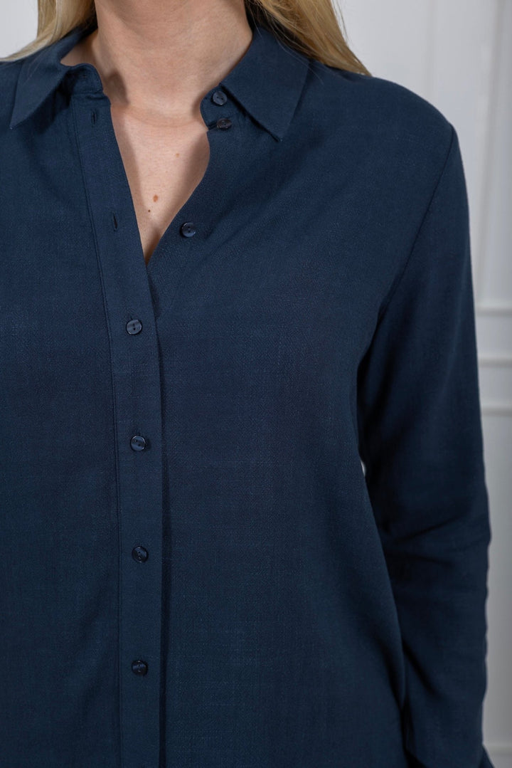 Viva Ls Sun Shirt Dark Sapphire