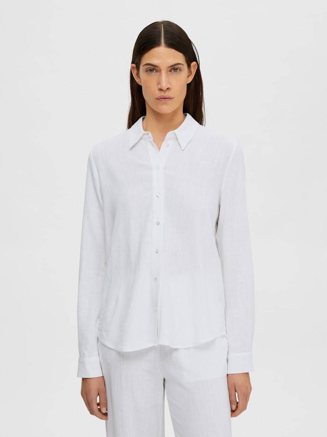 Viva Ls Sun Shirt Snow White | Skjorter og bluser | Smuk - Dameklær på nett