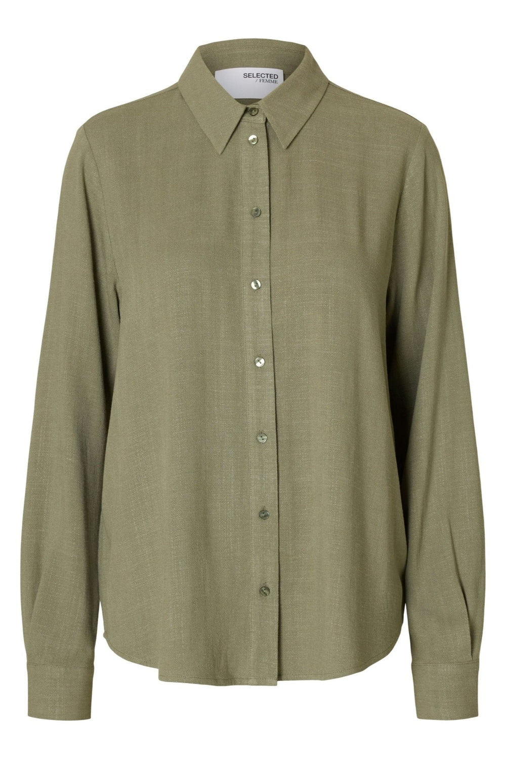 Viva Ls Sun Shirt Vetiver | Skjorter og bluser | Smuk - Dameklær på nett