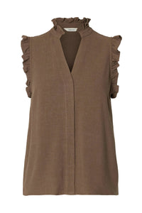 Viva Sl Sun Ruffle Top Chocolate Chip