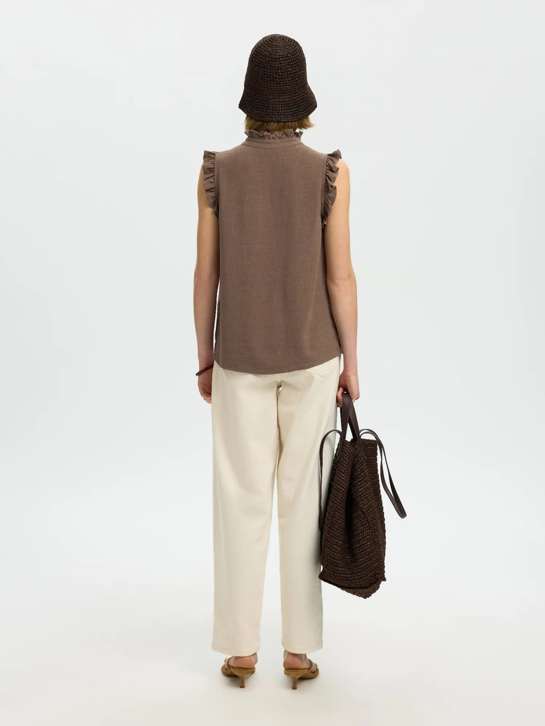 Viva Sl Sun Ruffle Top Chocolate Chip | Topper | Smuk