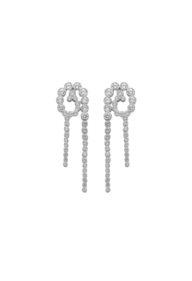 The Vivid Earrings Silver