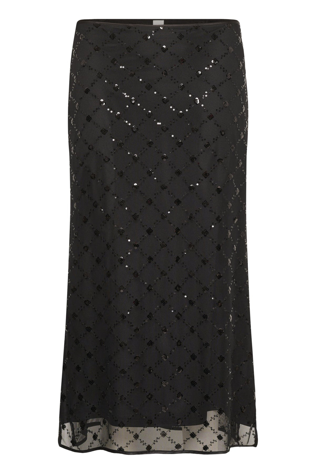Vivika Skirt Black Placed Sequins | Skjørt | Smuk