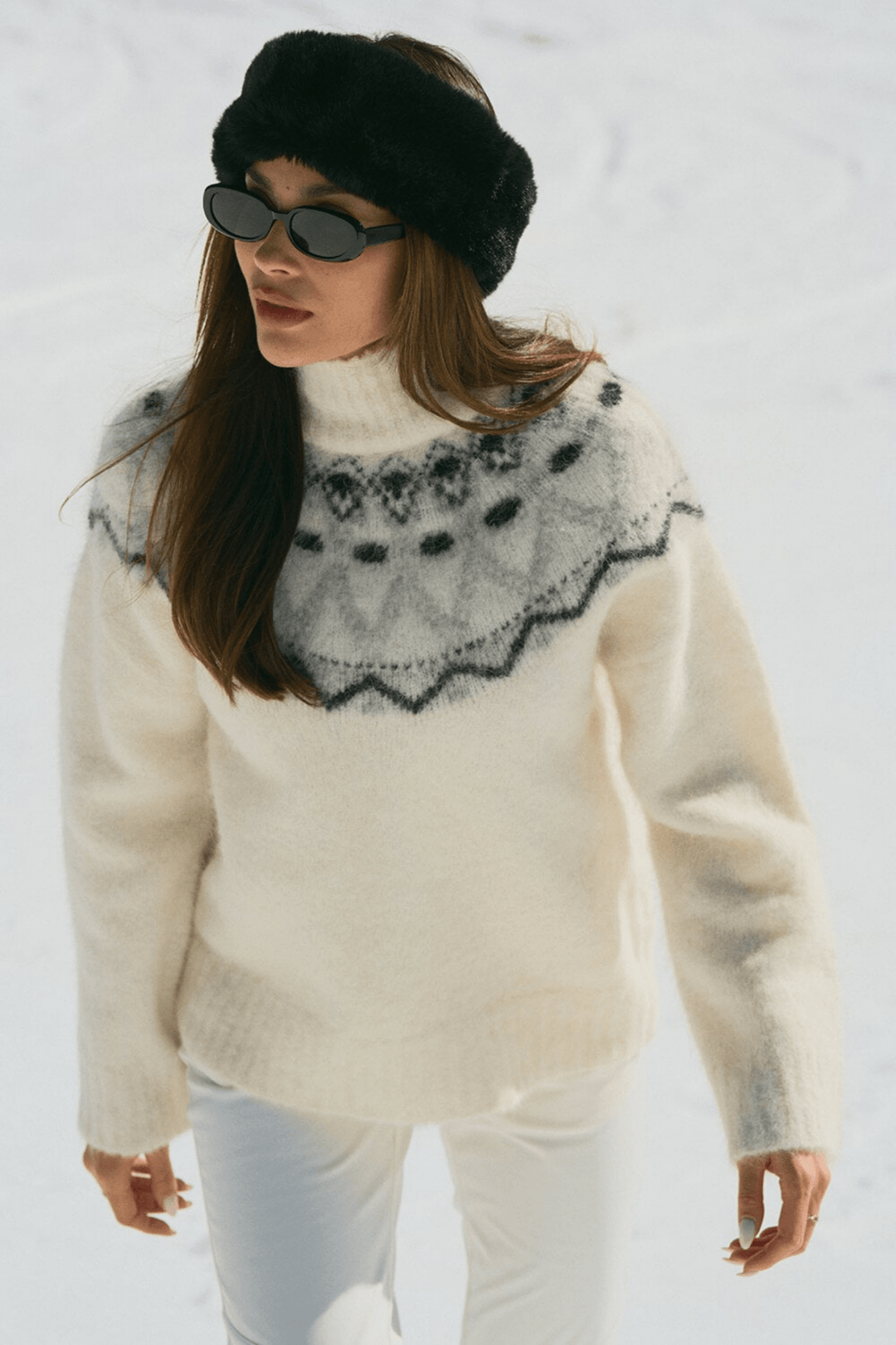 Vreni Faux Fur Headband Black | Accessories | Smuk - Dameklær på nett