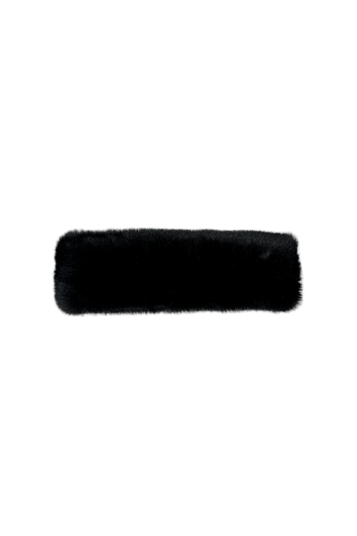 Vreni Faux Fur Headband Black | Accessories | Smuk - Dameklær på nett