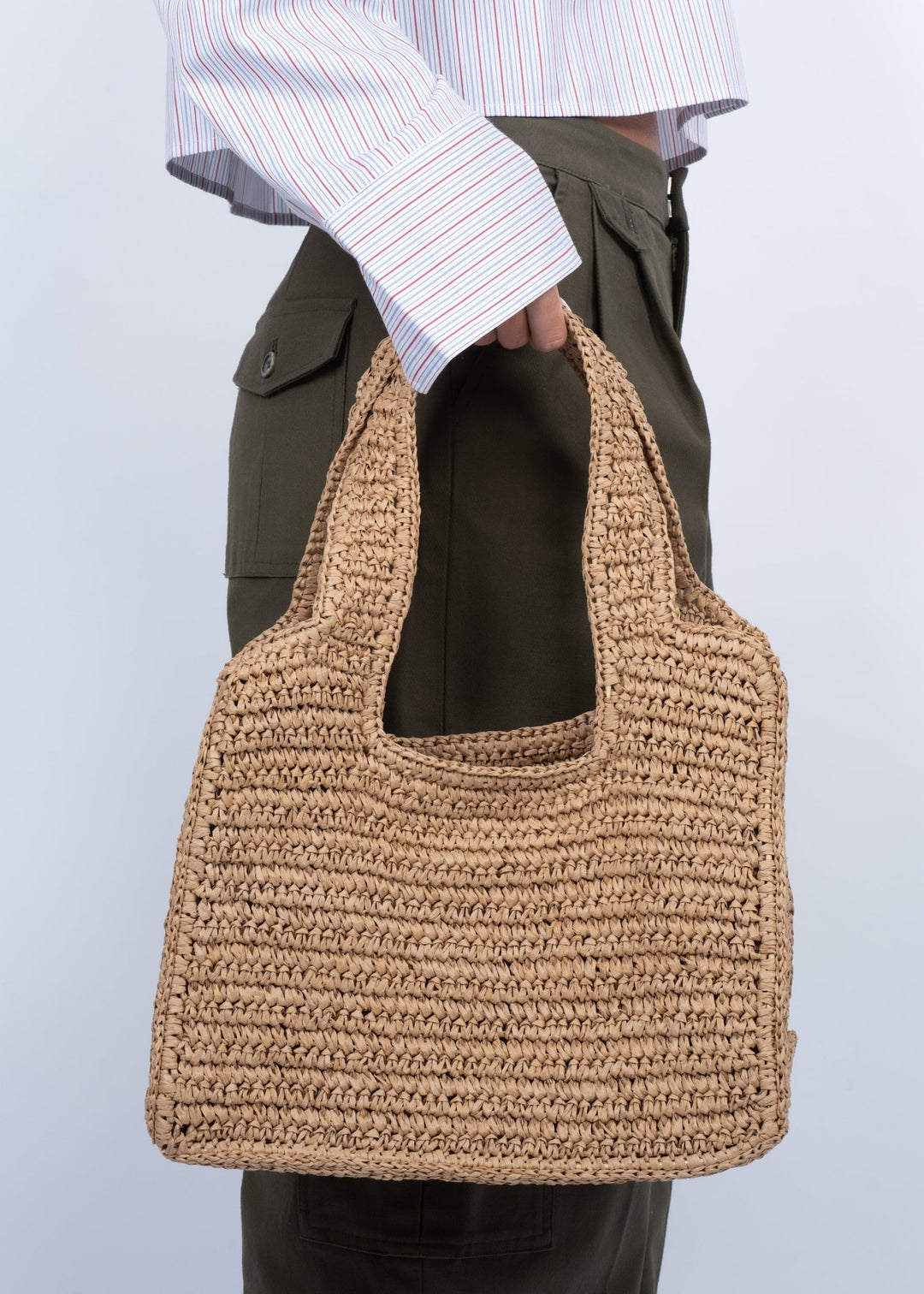 Waffle Cloud Bag Salted Caramel | Accessories | Smuk