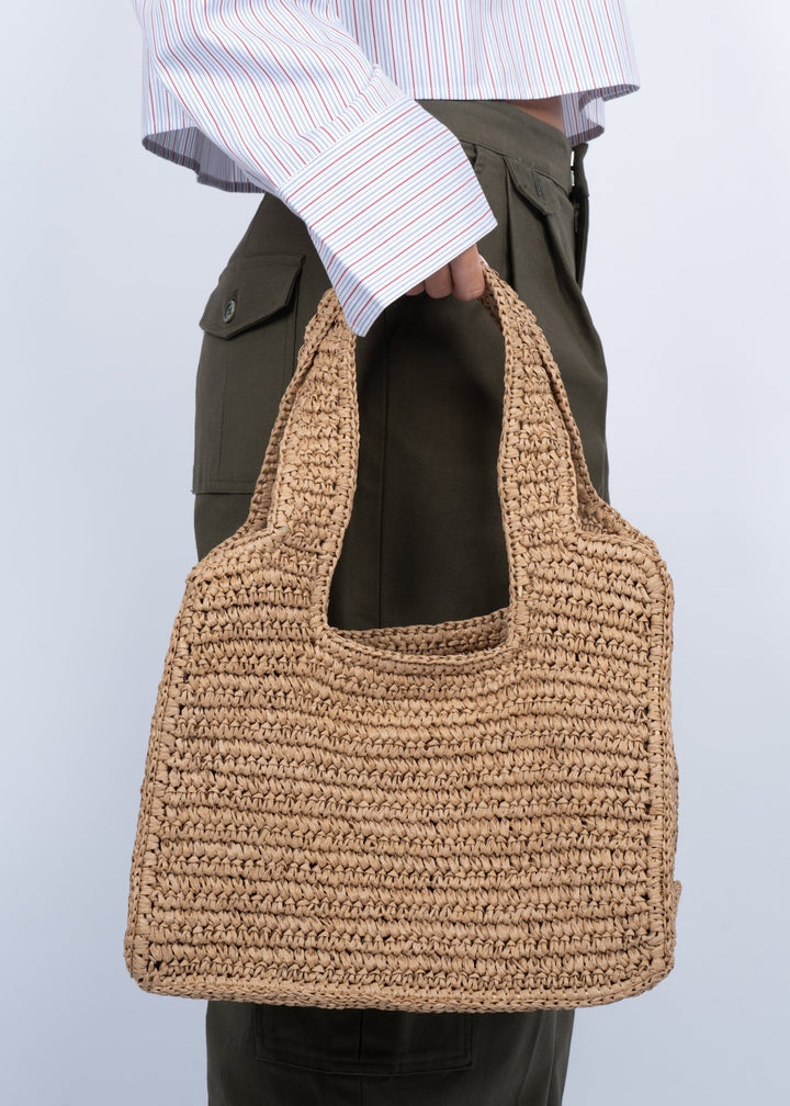 Waffle Cloud Bag Salted Caramel | Accessories | Smuk