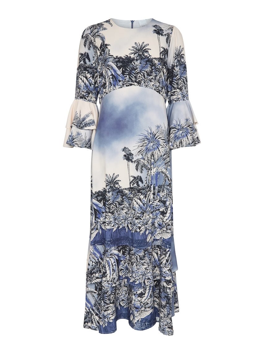 Waikiki Dress Shaded Blue | Kjoler | Smuk