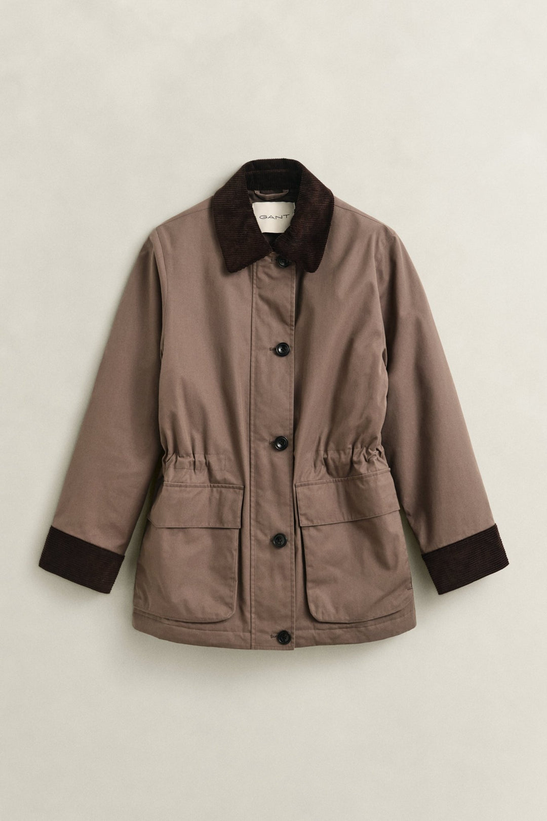 Waxed Barn Jacket faded taupe | Yttertøy | Smuk