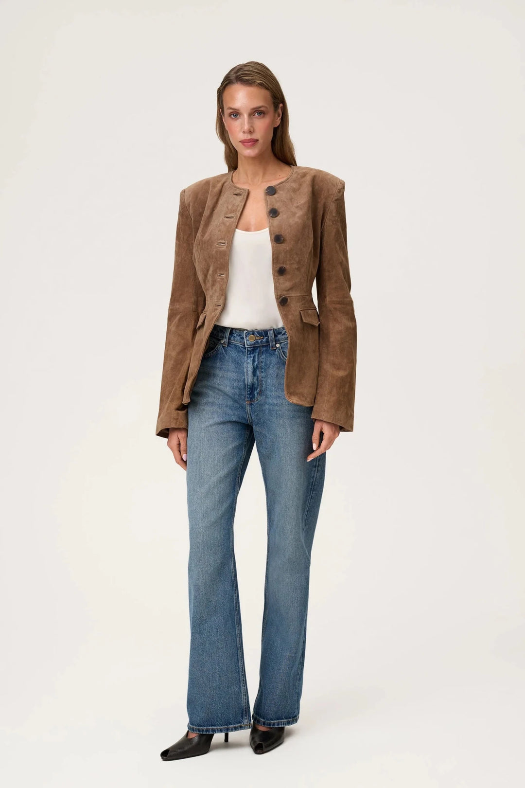 Wesel Blazer Camel | Blazer | Smuk