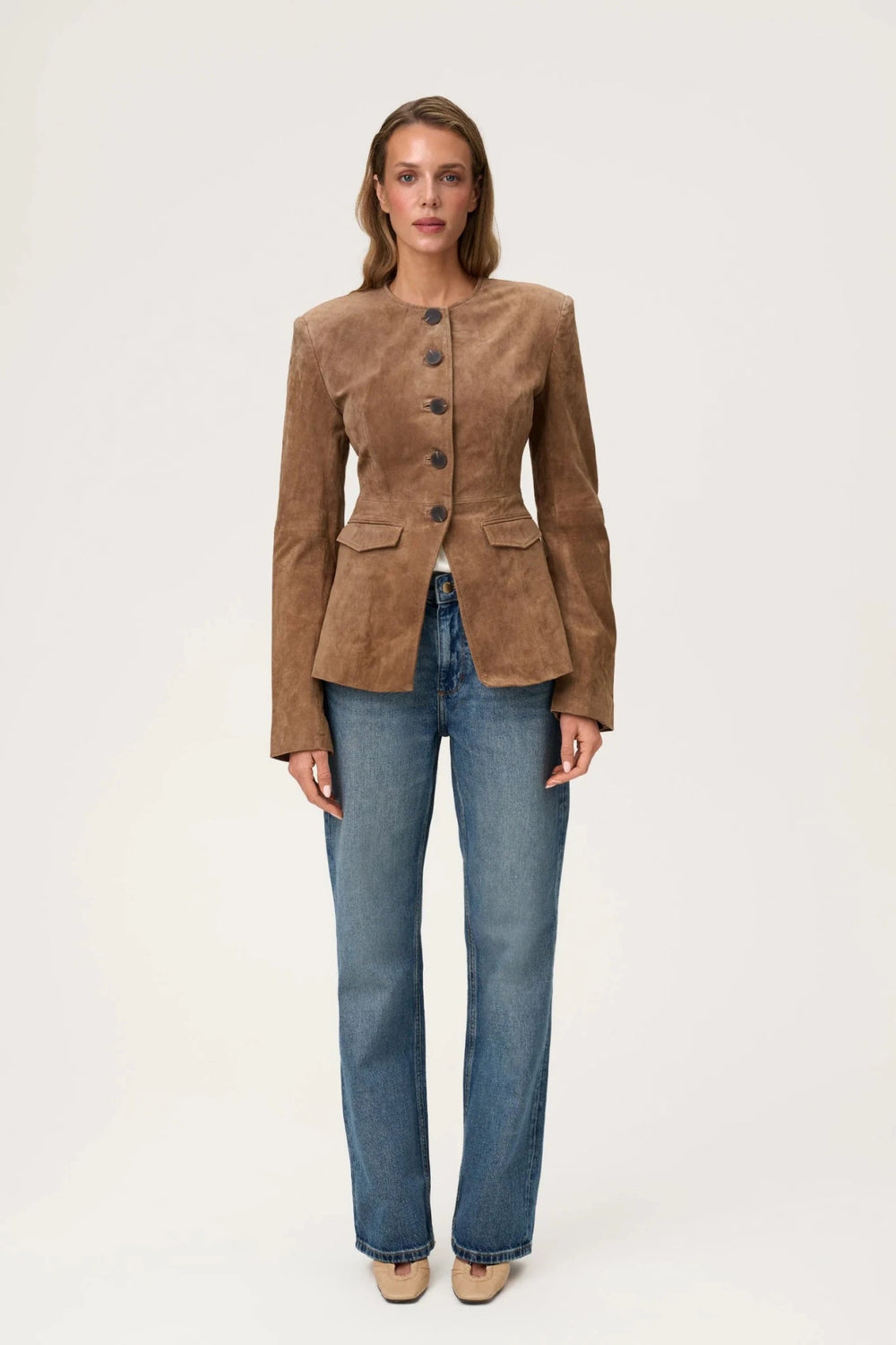 Wesel Blazer Camel | Blazer | Smuk