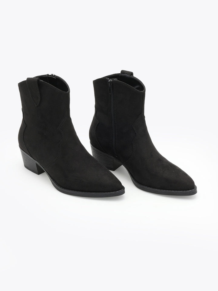 Western Boot Low Sort | Sko | Smuk