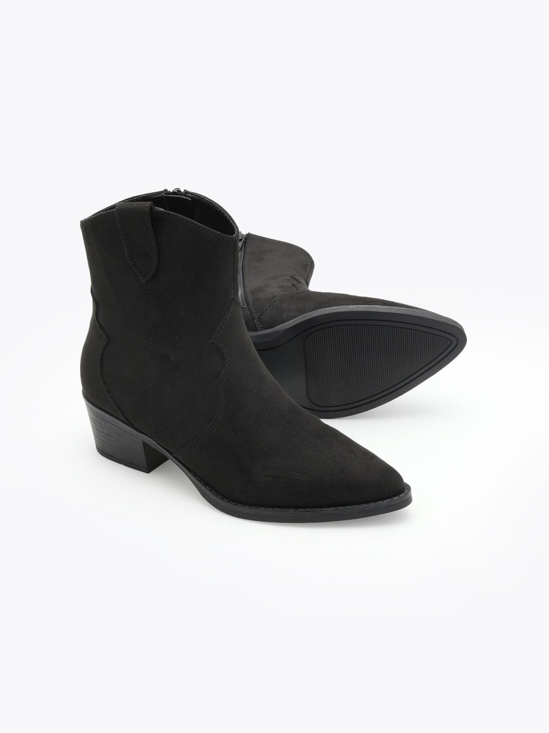 Western Boot Low Sort | Sko | Smuk
