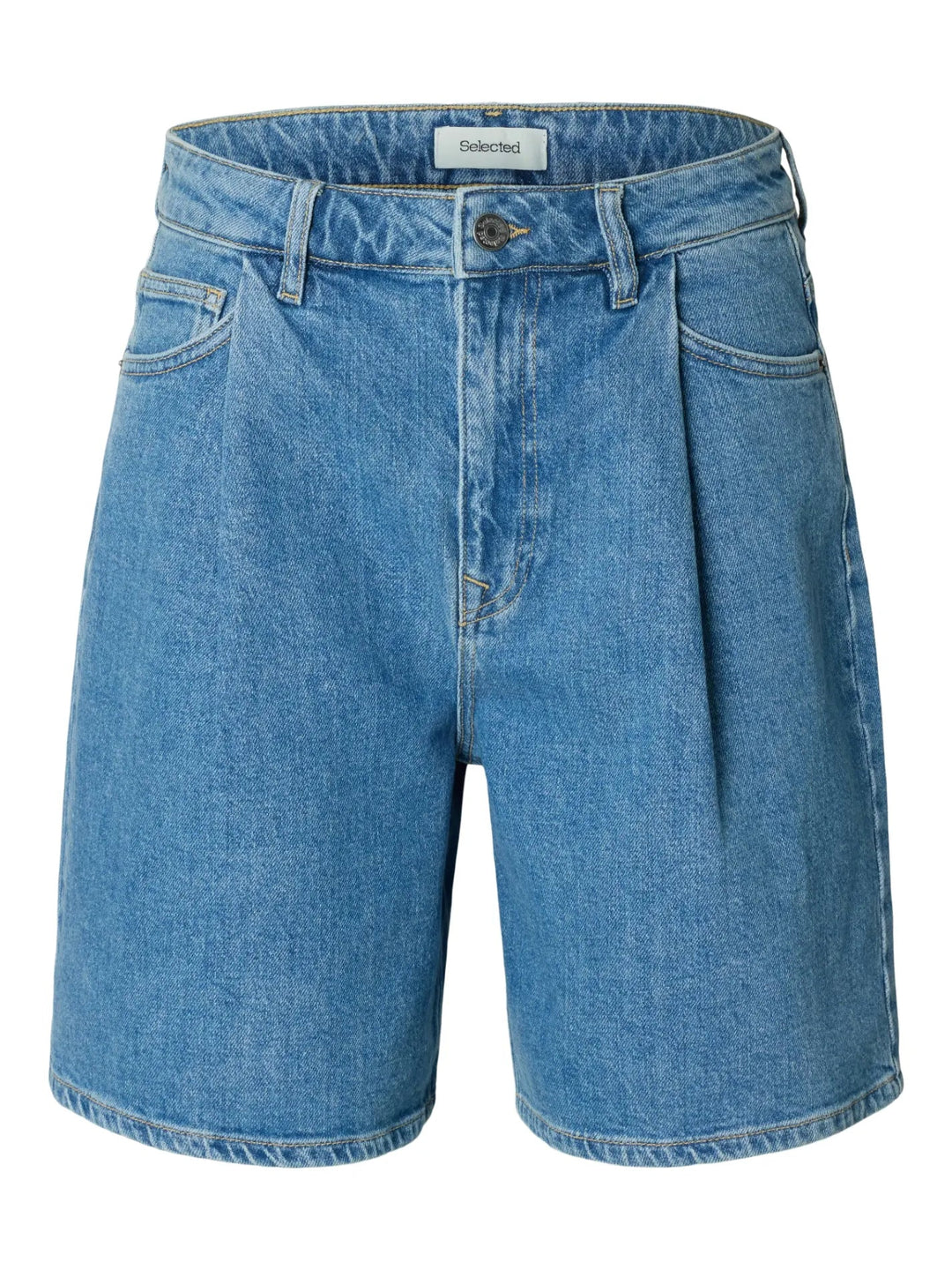 Wide Merle - Kori Hw Denim Shorts Light Blue Denim | Shorts | Smuk