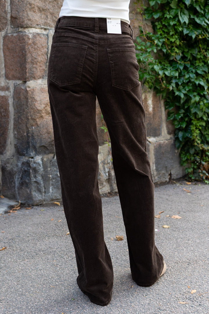 Wide Runa Hw Corduroy Pant Delicioso | Bukser | Smuk