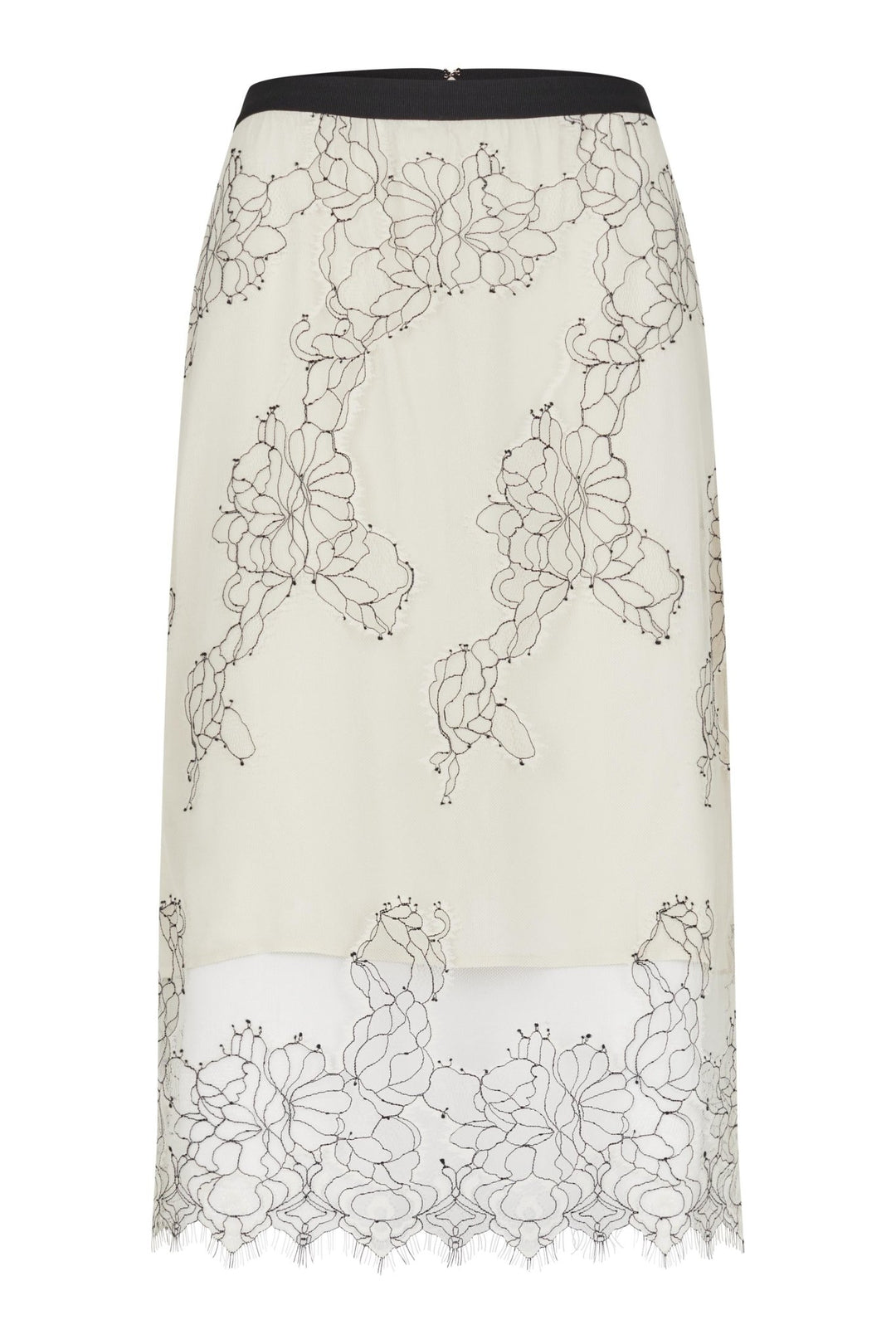 Wila Lace Skirt Tofu | Skjørt | Smuk - Dameklær på nett