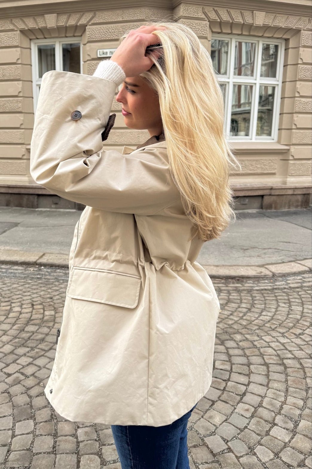 Wilma Jacket Feather Gray | Yttertøy | Smuk - Dameklær på nett