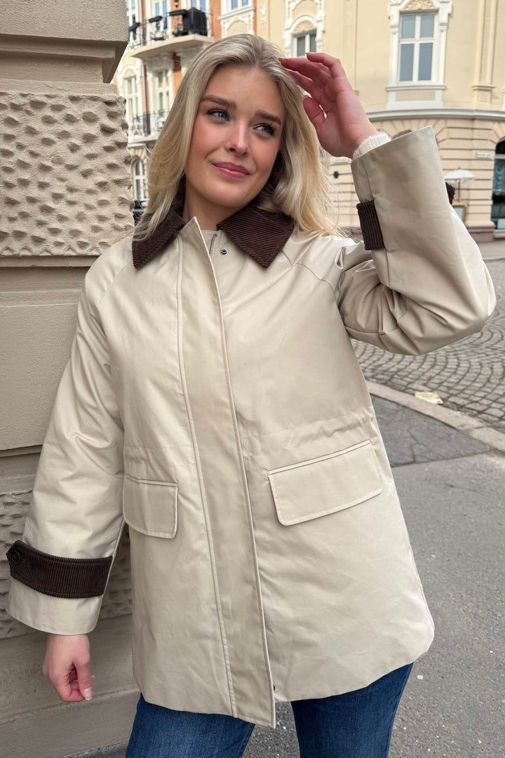 Wilma Jacket Feather Gray | Yttertøy | Smuk - Dameklær på nett