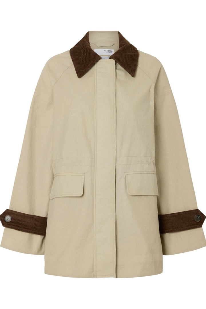 Wilma Jacket Feather Gray | Yttertøy | Smuk - Dameklær på nett