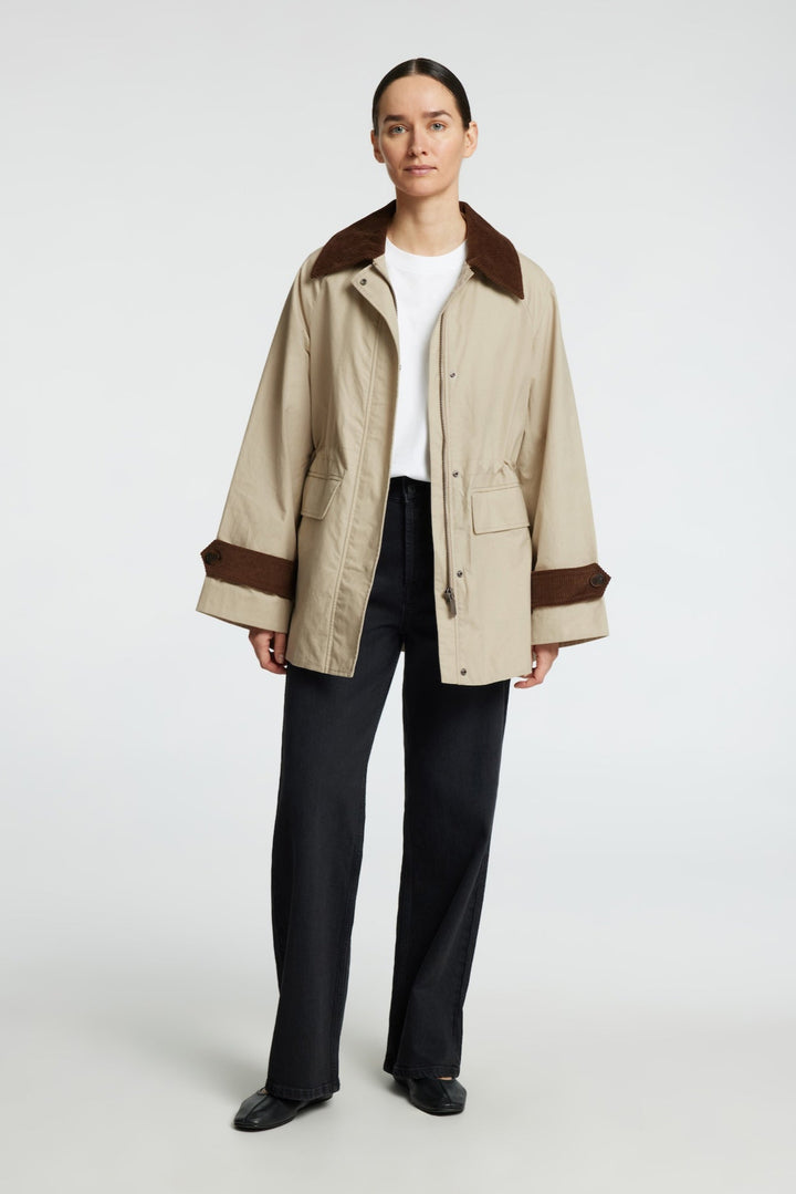 Wilma Jacket Feather Gray | Yttertøy | Smuk - Dameklær på nett