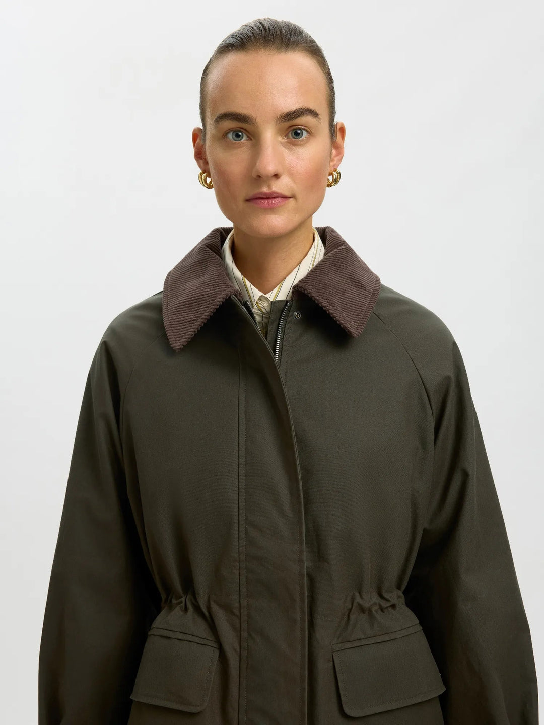 Wilma Waxed Jacket Grape Leaf | Yttertøy | Smuk