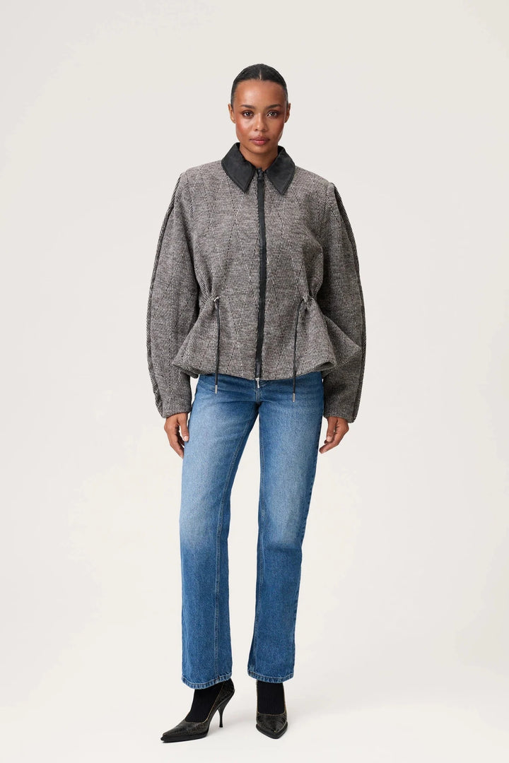 Windsor Cropped Jacket Beige | Yttertøy | Smuk