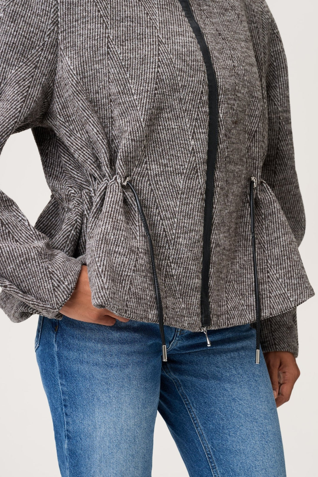 Windsor Cropped Jacket Beige | Yttertøy | Smuk
