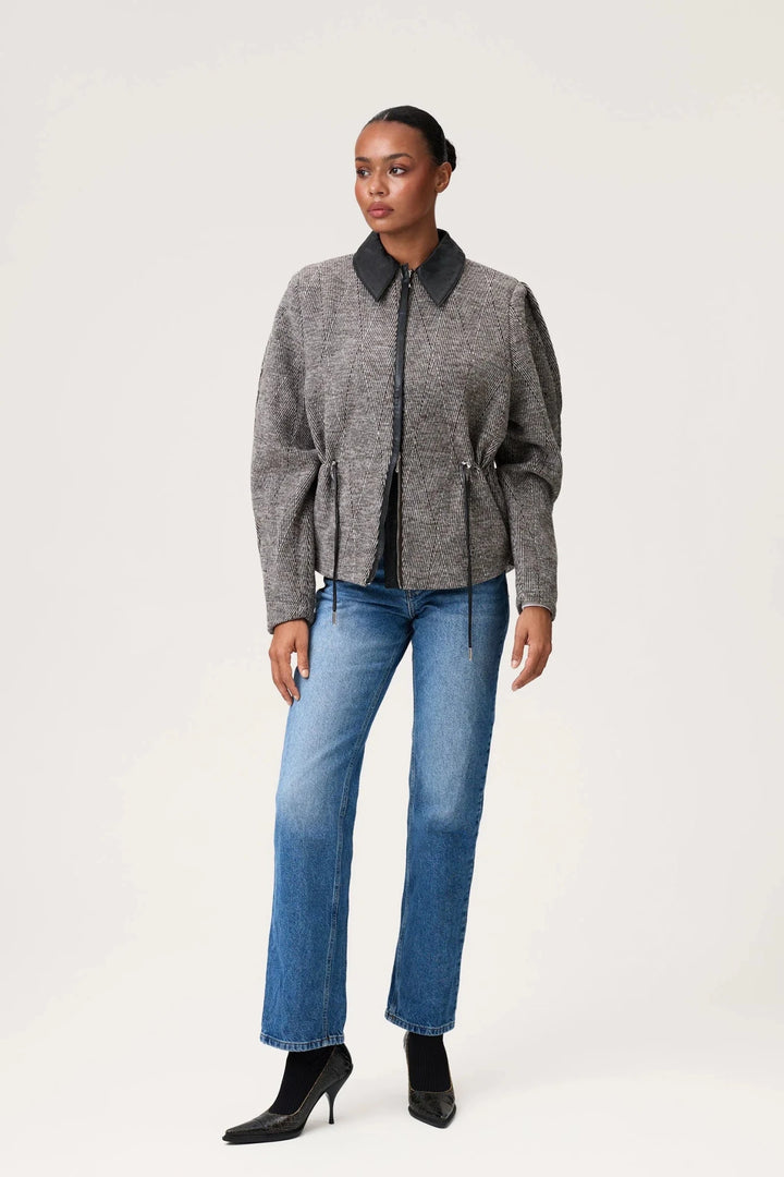 Windsor Cropped Jacket Beige | Yttertøy | Smuk