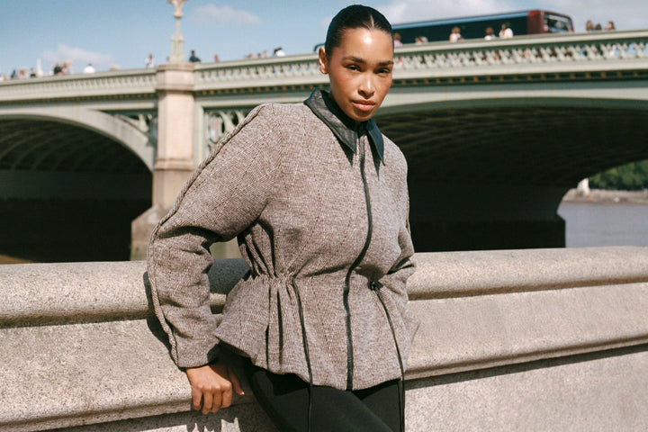 Windsor Cropped Jacket Beige | Yttertøy | Smuk