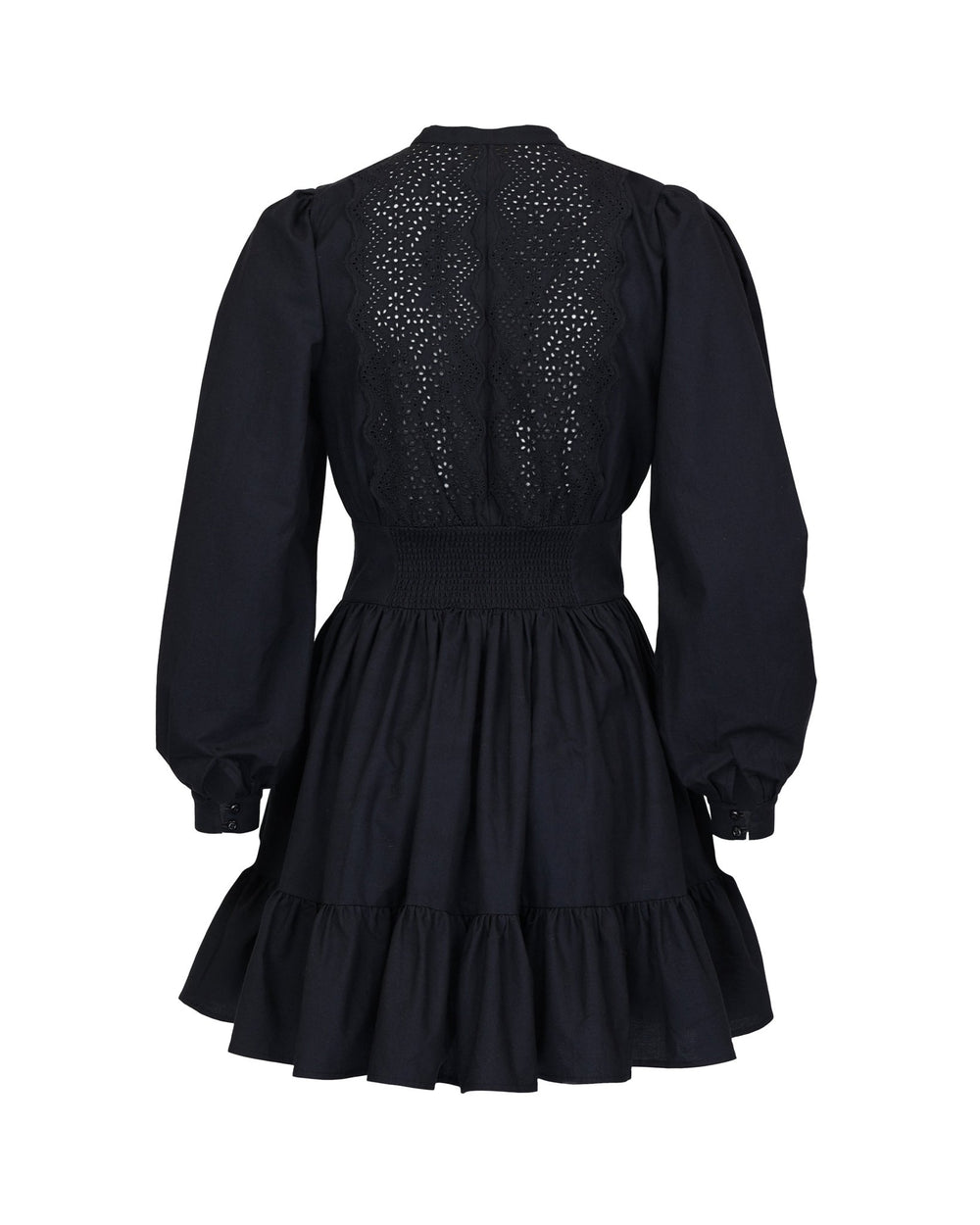 Winter Cotton Mini Dress Petite Flowers | Kjoler | Smuk