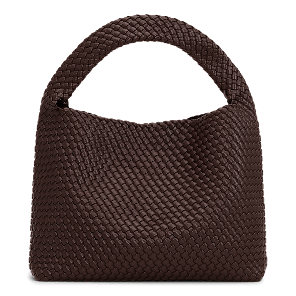 Woven Daily Shopper + Pouch Brown | Vesker | Smuk