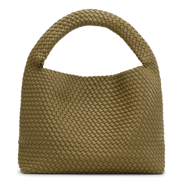 Woven Daily Shopper + Pouch Green | Vesker | Smuk