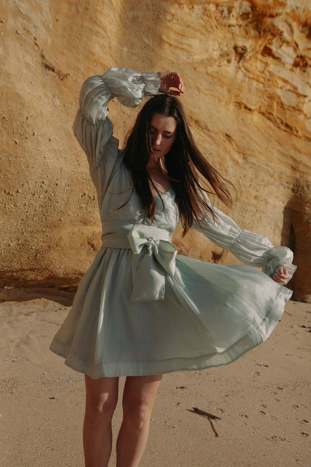 Wow Dress Short Soft Pistachio | Kjoler | Smuk - Dameklær på nett