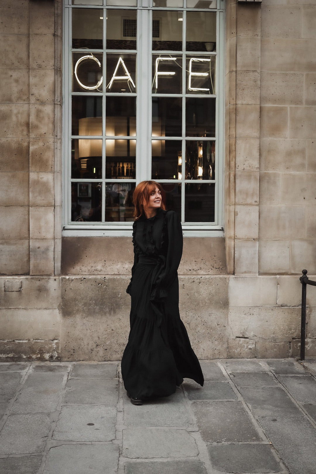 Wow Party Frill Dress Dark Green | Kjoler | Smuk - Dameklær på nett