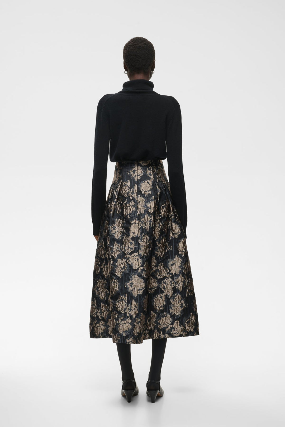 Yancieiw Skirt Flower Jacquard | Skjørt | Smuk