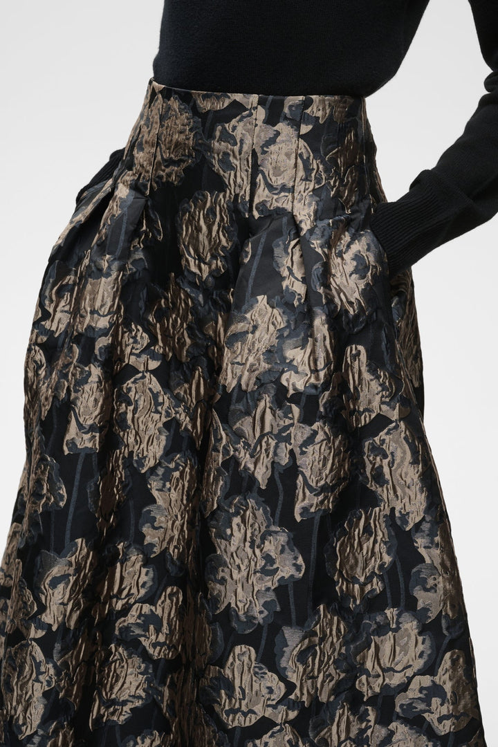 Yancieiw Skirt Flower Jacquard | Skjørt | Smuk
