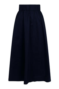 Yara Poplin Skirt Black