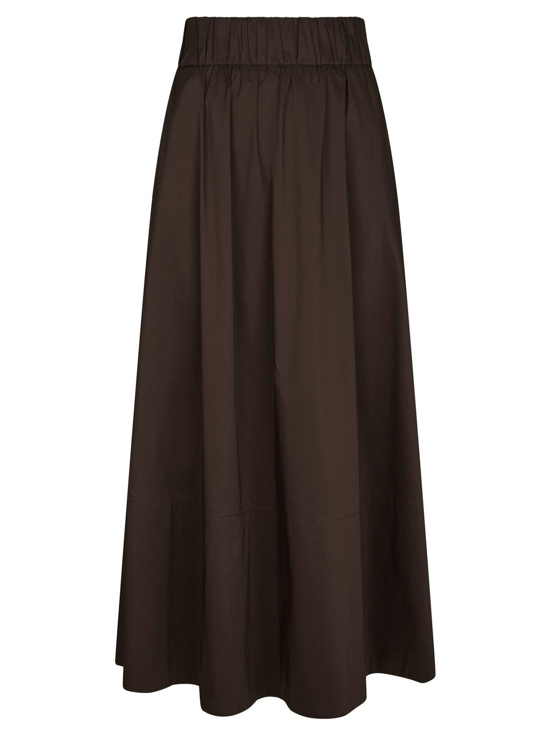 Yara Poplin Skirt Chocolate Brown | Skjørt | Smuk