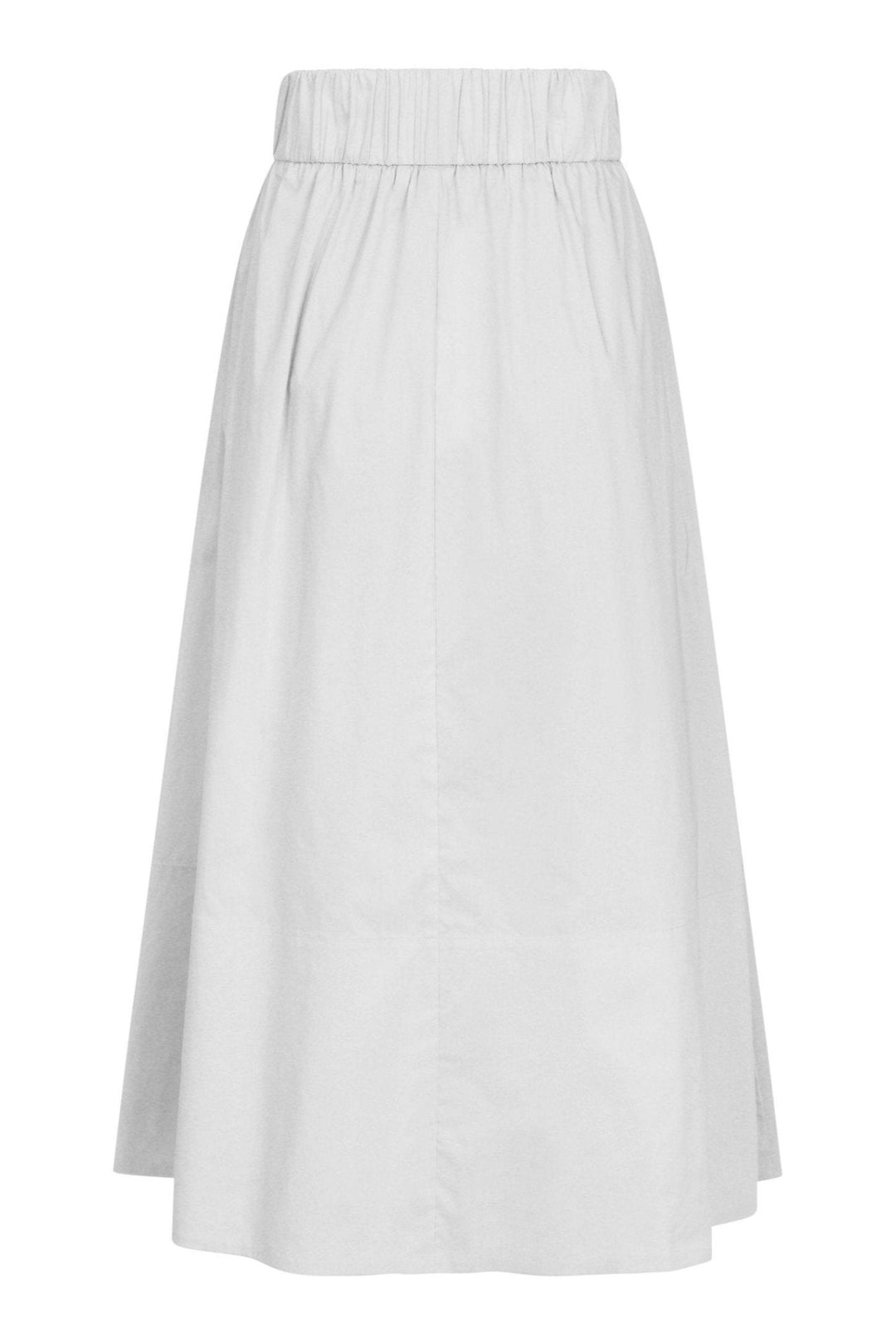 Yara Poplin Skirt White | Skjørt | Smuk - Dameklær på nett