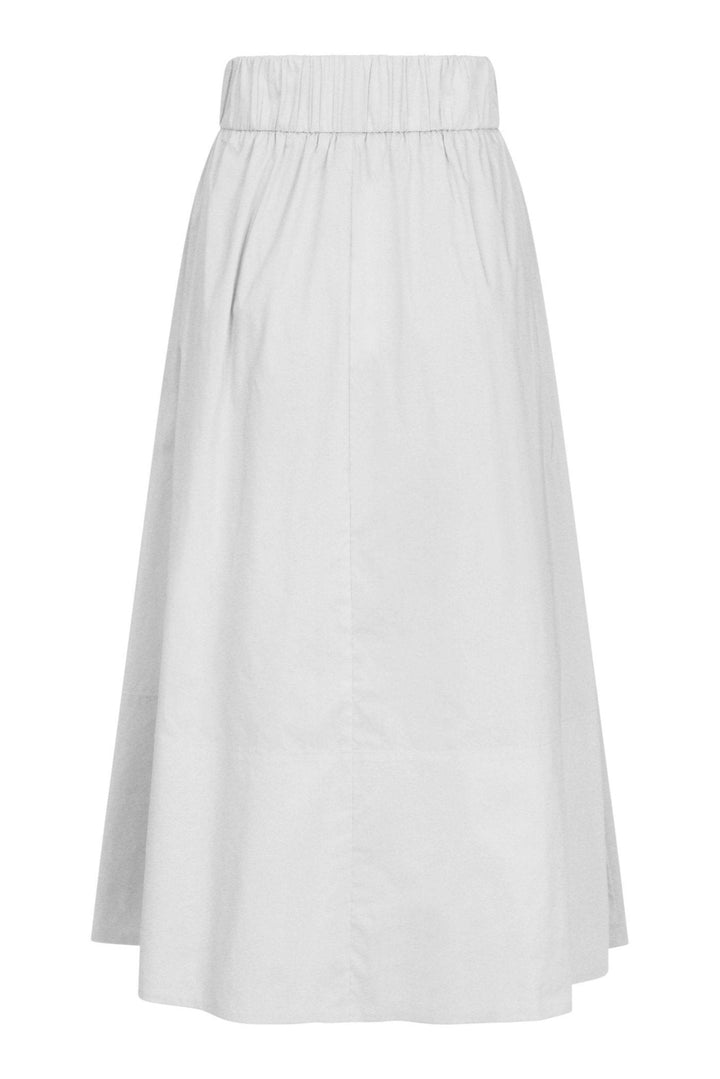 Yara Poplin Skirt White | Skjørt | Smuk - Dameklær på nett