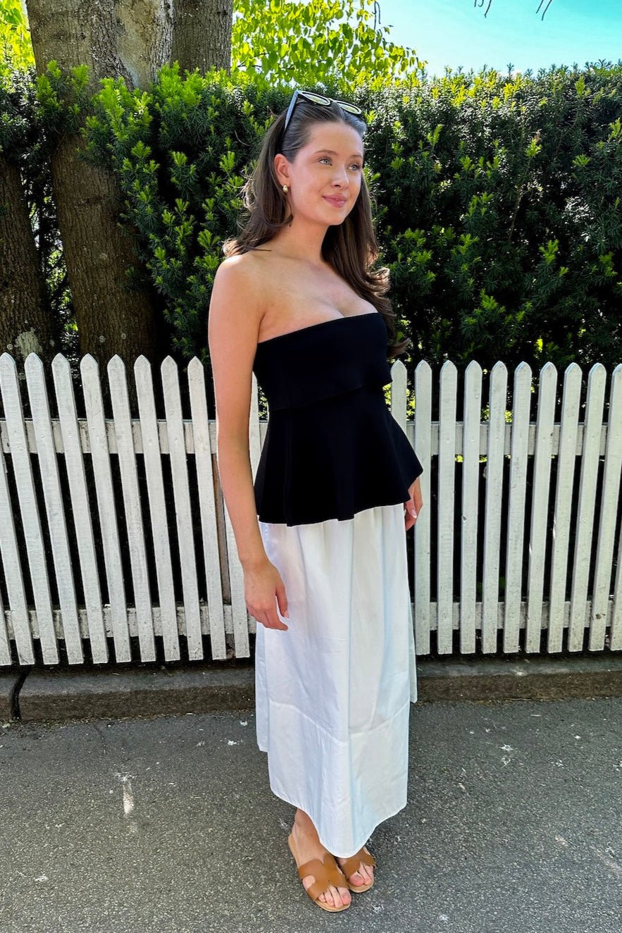 Yara Poplin Skirt White | Skjørt | Smuk - Dameklær på nett