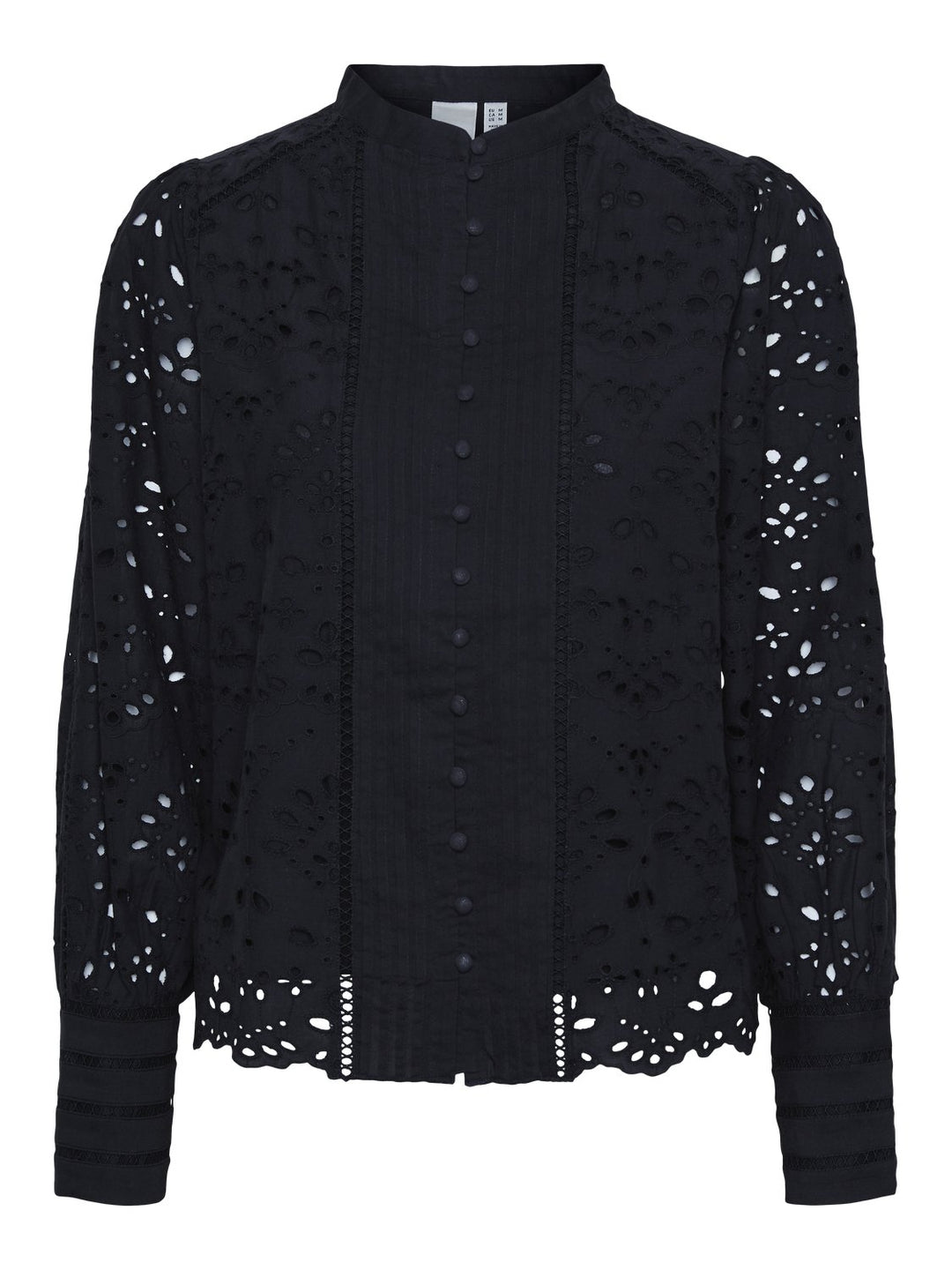 Yasalessia Ls Shirt Black | Skjorter og bluser | Smuk - Dameklær på nett