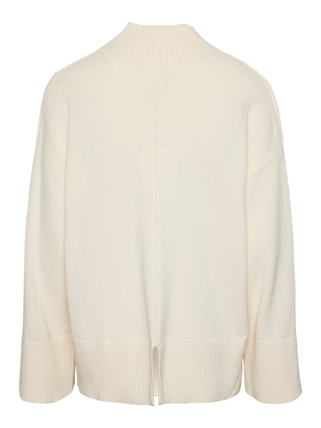 Yasbabette Ls Knit Pullover Star White | Genser | Smuk - Dameklær på nett