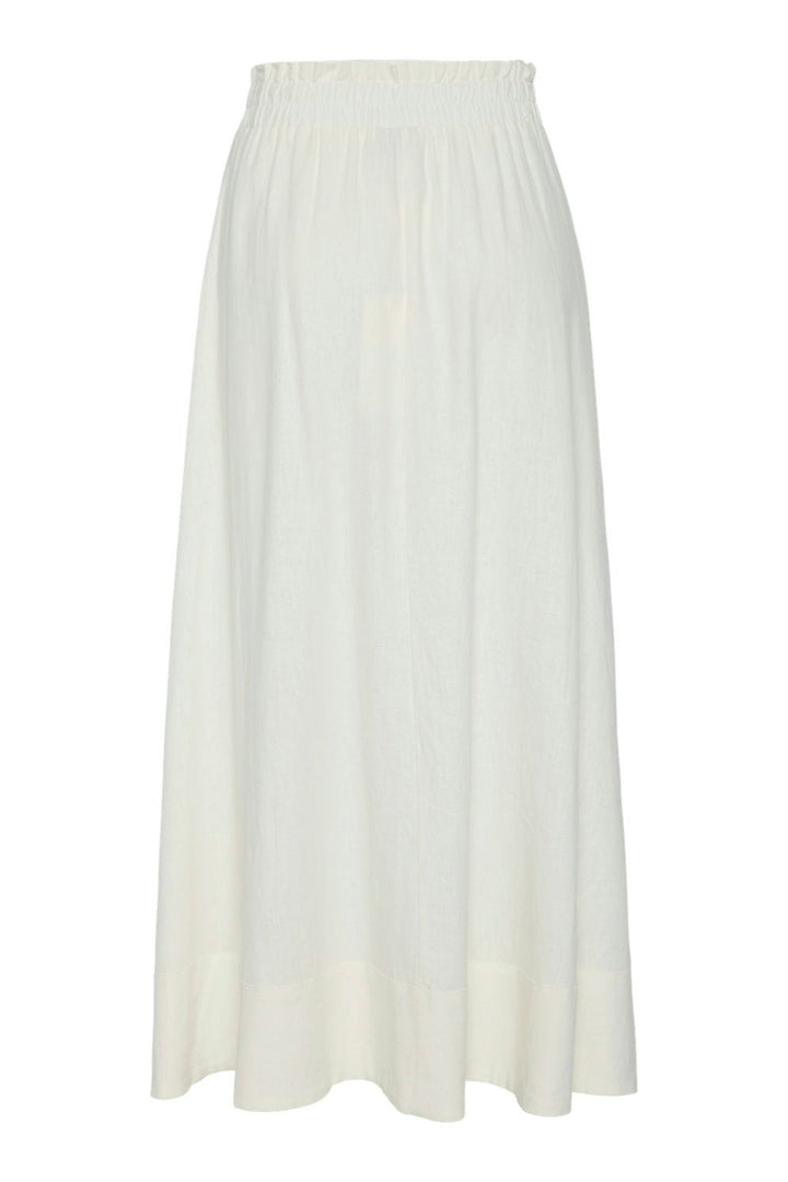 Yasflaxy Hw Ankle Skirt Star White | Skjørt | Smuk - Dameklær på nett