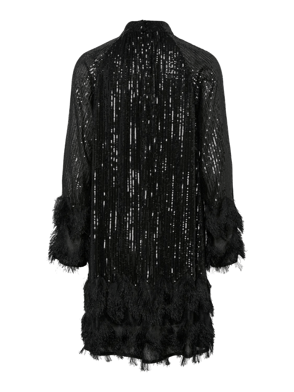Yasflow Ls Sequin Dress Black | Kjoler | Smuk - Dameklær på nett
