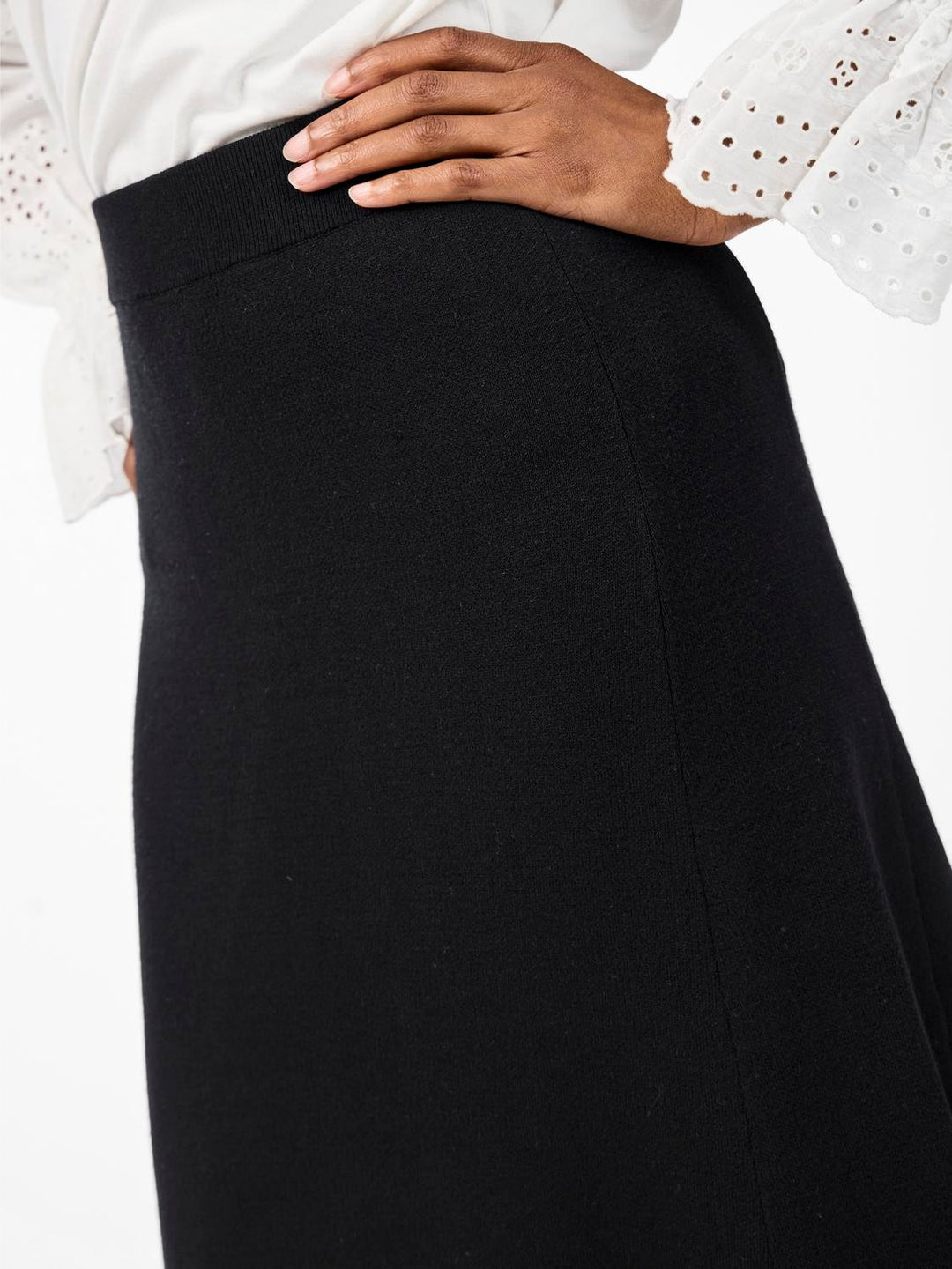 Y.A.S. YASFONNY HW ANKLE KNIT SKIRT - Groosman mode Y.A.S. YASFONNY HW ANKLE KNIT SKIRT - Groosman mode
