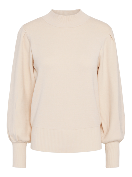 Yasfonny Ls Knit Pullover Birch | Genser | Smuk - Dameklær på nett